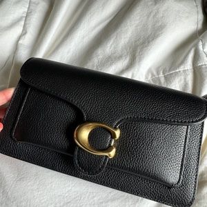 COACH-Tabby leather crossbody bag